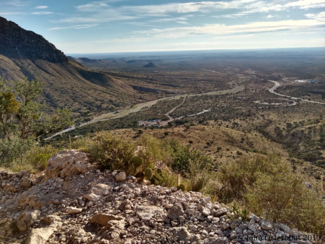 View of the Trailer Campground and Visitors Center