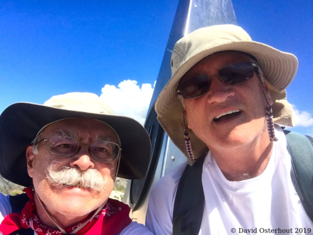 The O Bros, Selfie with the Guadalupe Peak Pyramid